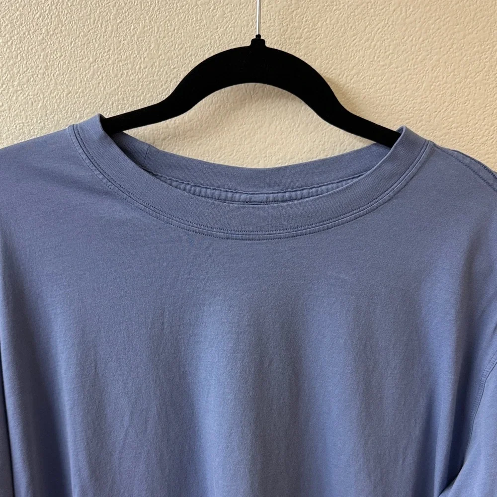 lululemon athletica Long Sleeve Tee in Slate Blue - Picture 2 of 4